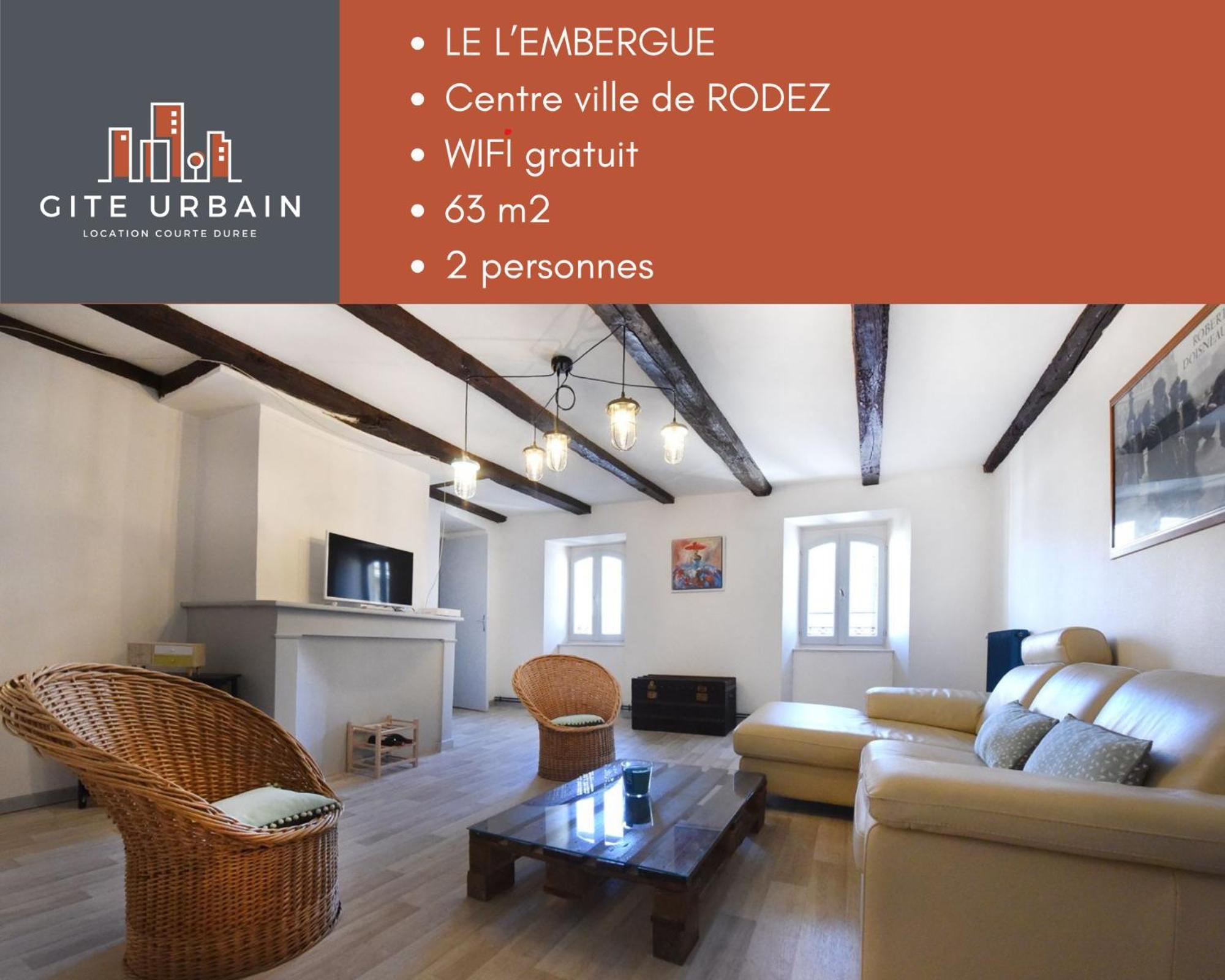 Hyper Centre - Cosy Appartement Avec Cachet Родез Екстериор снимка